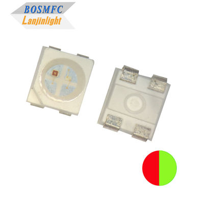 buy OEM 0.06W Bi Color SMD LED 3528 Red and Green 568-572nm for indicator online manufacturer