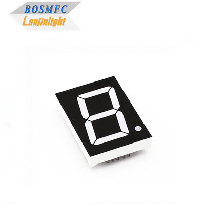 Good price 20mA 2.3 Inch Seven Segment Display , Single Digit 7 Seg LED Display online