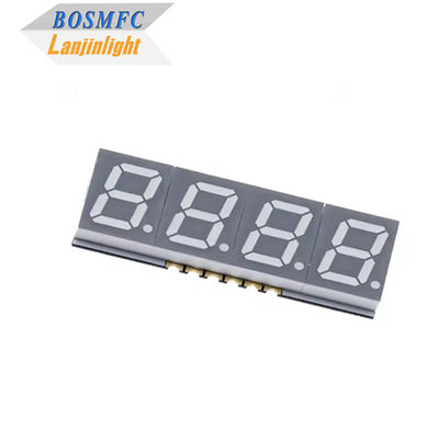 0.56 Inch 7 Segment LED SMD Display 4 Digits Ultra Thin Common Anode