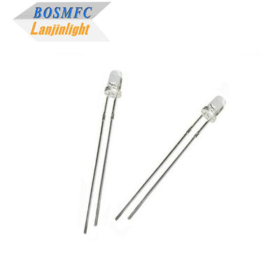 1050nm F3 Far Infrared LED Heat Dissipation , Reflection Detector 3mm IR LED