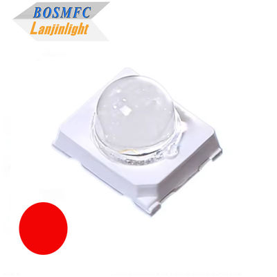 0.2W 0.5W 2835 SMD Led Chip Dome Lens 15 30 60 90 Degree , Supper Brightness 10000mcd For Traffic Signs