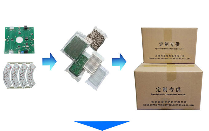 Practical 1206 SMD LED PCBA Module Rectangular for Mobile Phone  Charge Power Bank module PCB 5