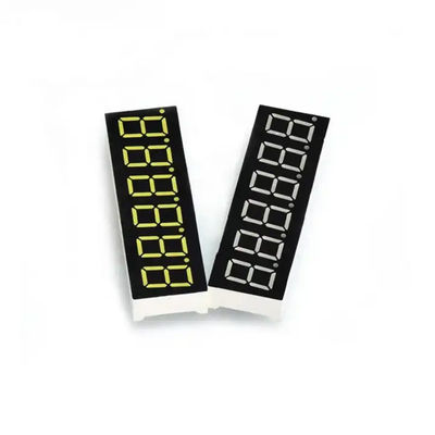 0.36 Inch 7 Segment LED Display 6 Digits Multi Function 20mA
