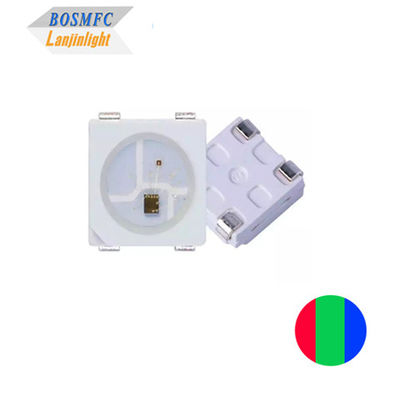 IC Buit-in 4pin Smart 5v SMD 5050 RGB SMD LED ws2813 Ws2812 PLCC4 tri-color Chip Led For Led display screen