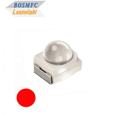 3528 SMD LED dome lens 60 degrees Red supper bright 2000mcd led chip diode for traffic light