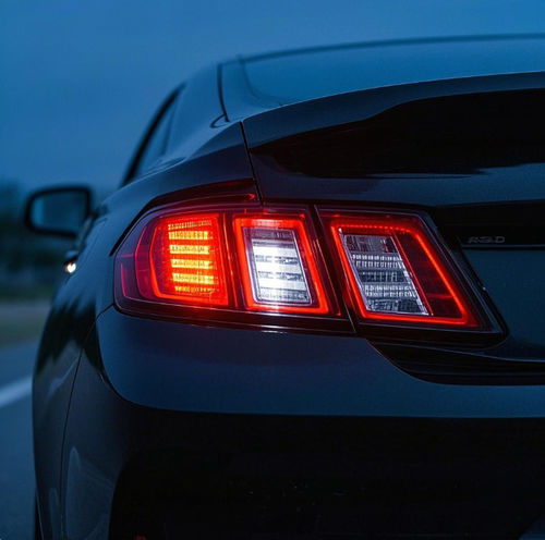 LED in Automotive Lighting: Analysis of DRLs, Taillights, and Ambient Lighting