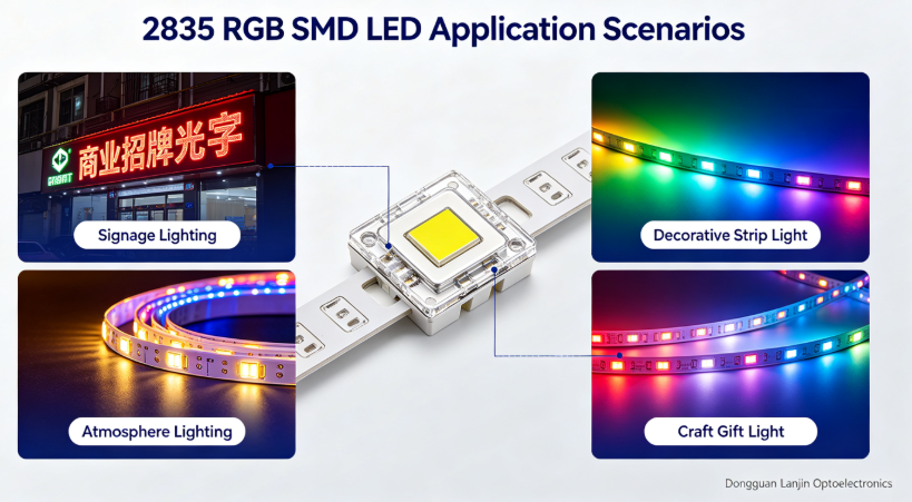 2835 RGB SMD LED: Ideal Color‑Changing Solution for Diverse Lighting Applications
