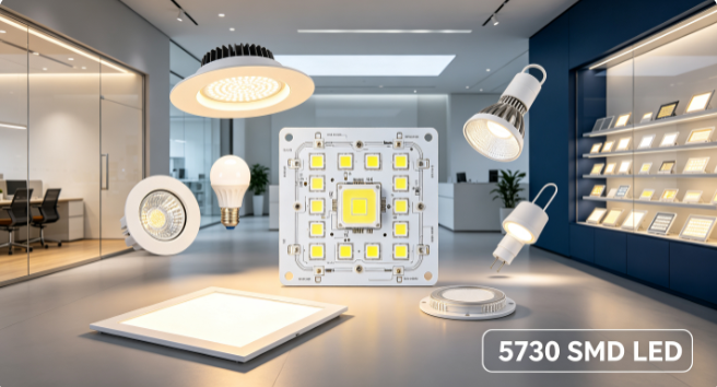 5730 SMD LED: High Brightness Lighting Solution for Downlight, Bulb and Panel Light Applications