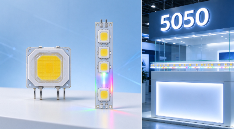 5050 SMD LED: Versatile Lighting Solutions for Commercial & Decorative Scenarios